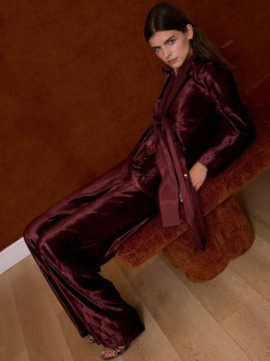 Samtblazer - braun - a simple story