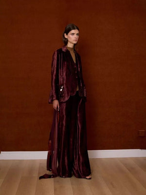 Samtblazer - braun - a simple story