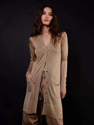 Cardigan - gold - a simple story