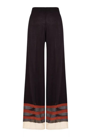 Hose - schwarz mit Streifen - a simple story