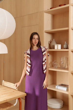 Kleid Zonda - aubergine - a simple story