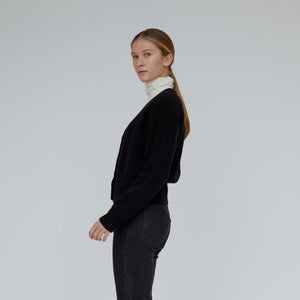 Lise Cardigan - Black - a simple story