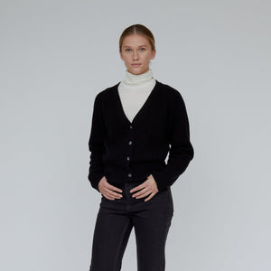Lise Cardigan - Black - a simple story