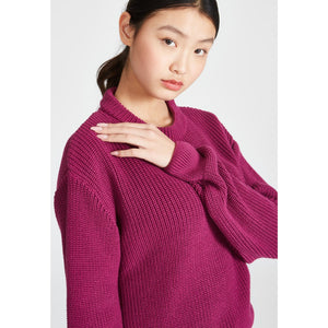 Pullover Aria - Dark Pink - a simple story