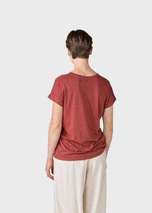 T-Shirt Sigrid - terracotta - a simple story