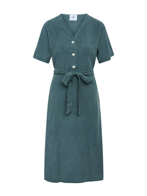 Kleid Pernille - moss green - a simple story