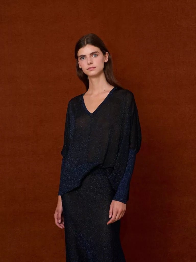 Lurex Pullover - notte - a simple story