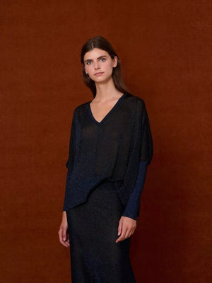 Lurex Pullover - notte - a simple story