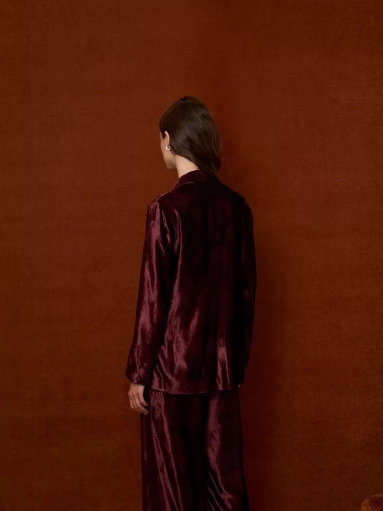 Samtblazer - braun - a simple story