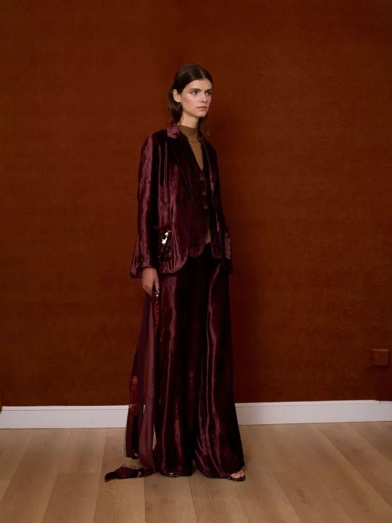 Samtblazer - braun - a simple story