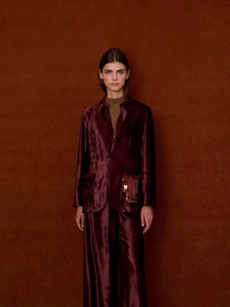 Samtblazer - braun - a simple story