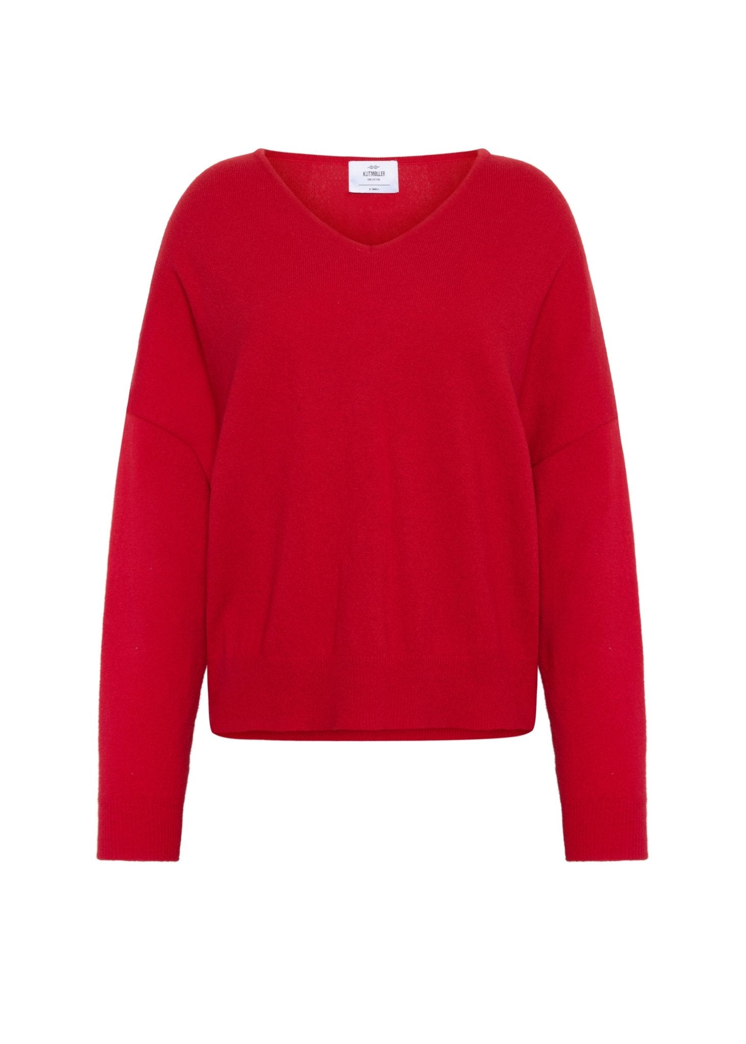 Vanessa Strickpullover - red - a simple story