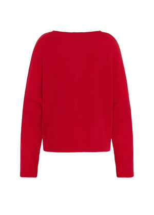 Vanessa Strickpullover - red - a simple story