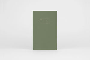 Agenda Copper light 2024 - green - a simple story