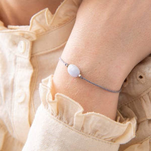 Armband Blauer Achat - a simple story