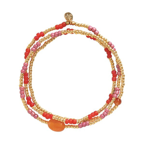 Armband Energetic - Carnelian Gold - a simple story