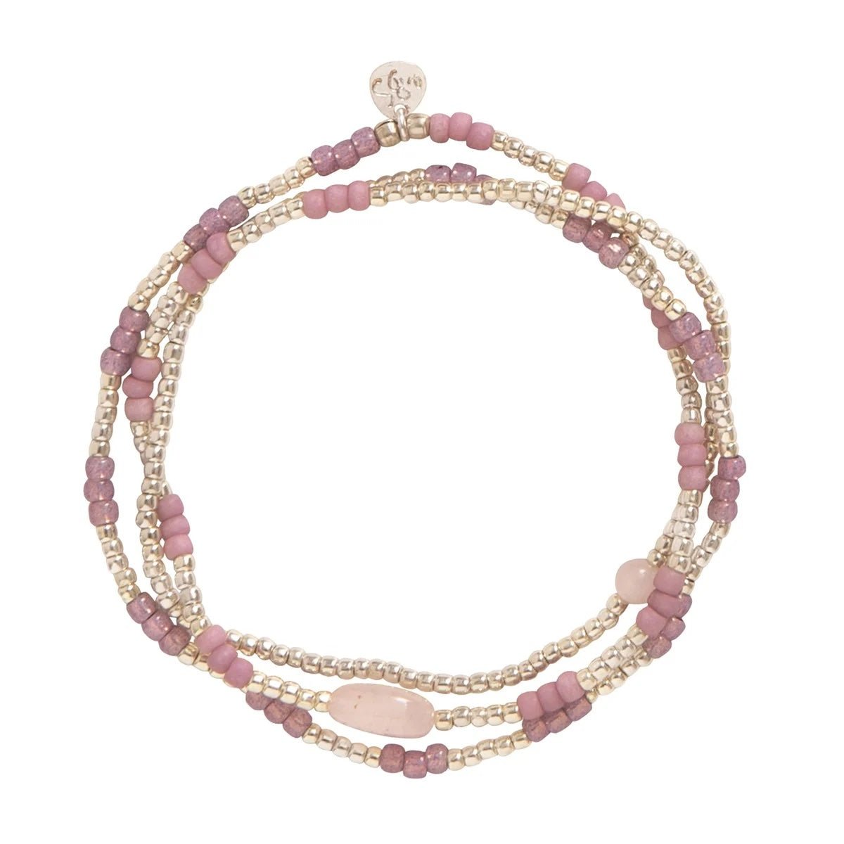 Armband Energetic - Rose Quartz Silver - a simple story