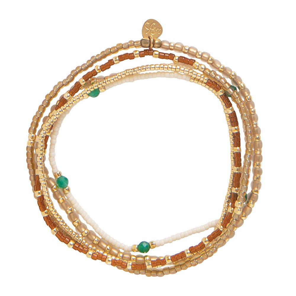 Armband Respect - Aventurine Gold - a simple story