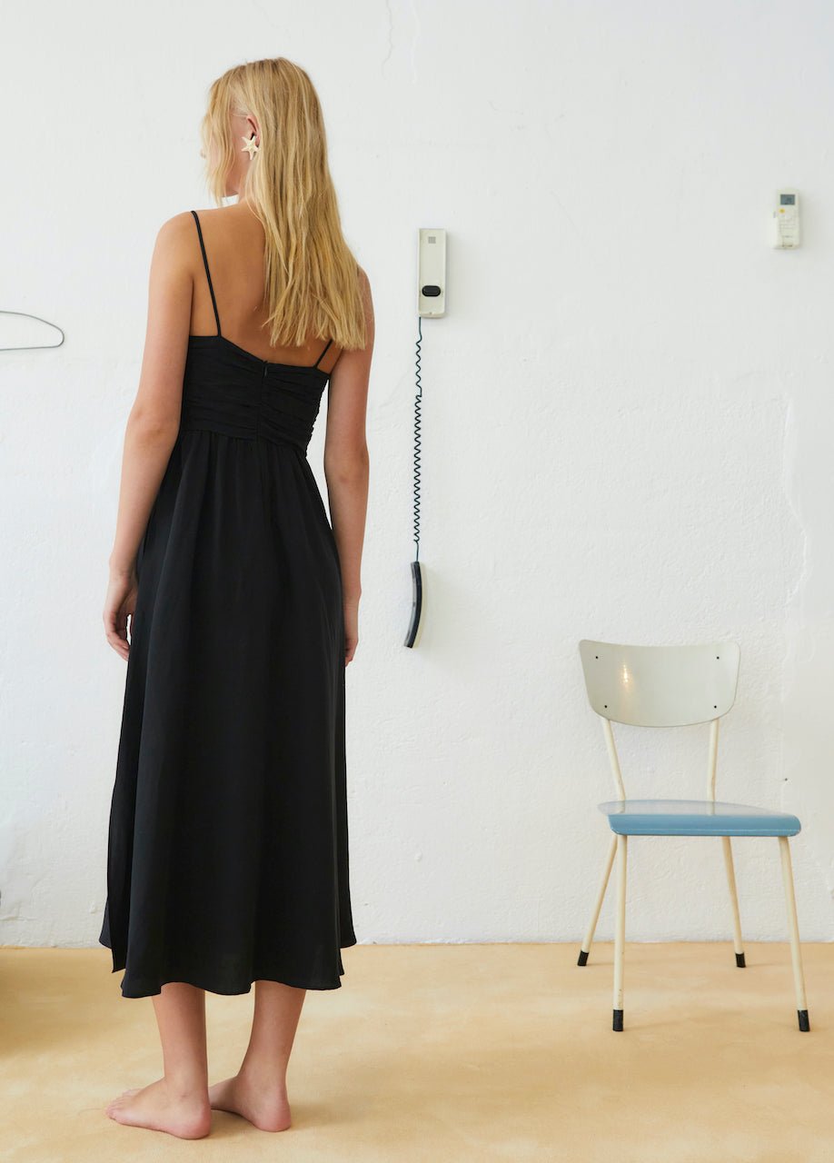 Bel-Air Kleid - nightfall black - a simple story