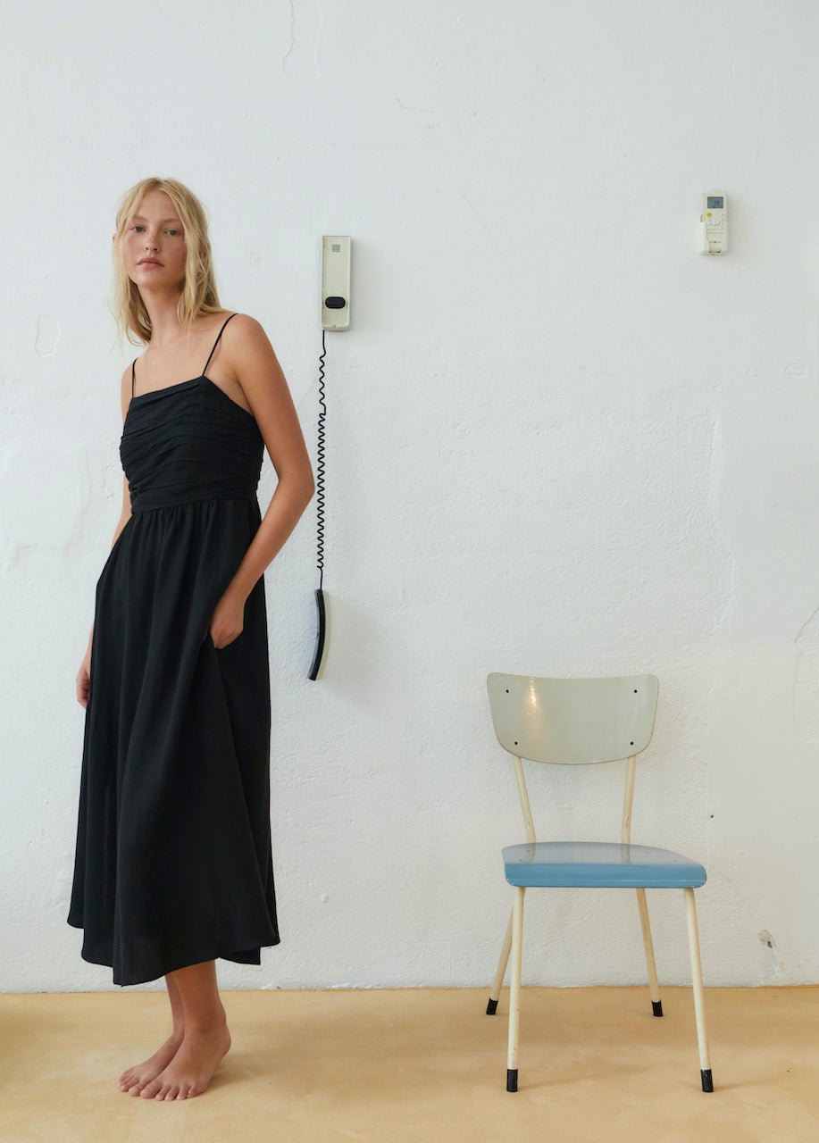 Bel-Air Kleid - nightfall black - a simple story