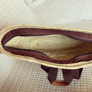 Boho Rucksack aus Palmblättern Cochlea - a simple story