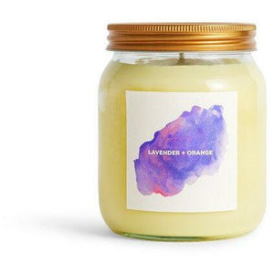 CALM: Lavendel und Orange Aromatherapie Kerze - a simple story