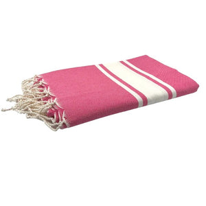 Classic Fouta Towel - fuchsia - a simple story