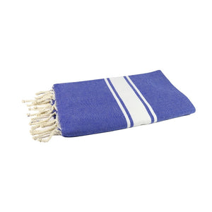 Classic Fouta Towel - ocean blue - a simple story