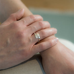 Flat Ends Ring - Silber - a simple story