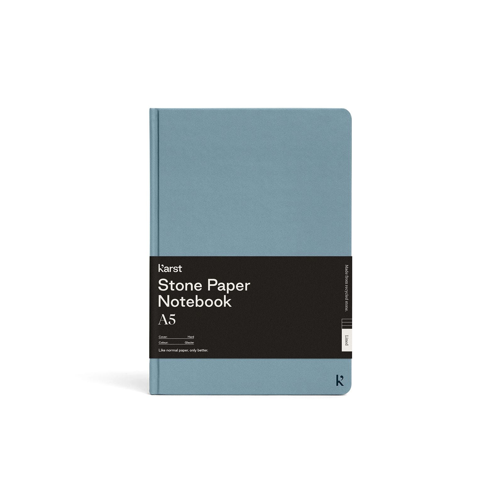 Hardcover Notizbuch A5 - Glacier - a simple story