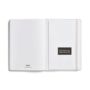 Hardcover Notizbuch A5 - Glacier - a simple story
