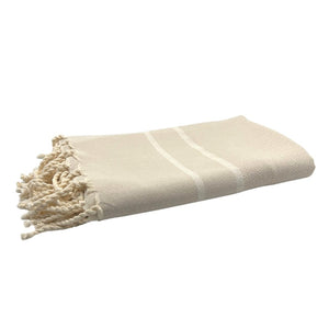 Herringbone Fouta Towel - sahara - a simple story