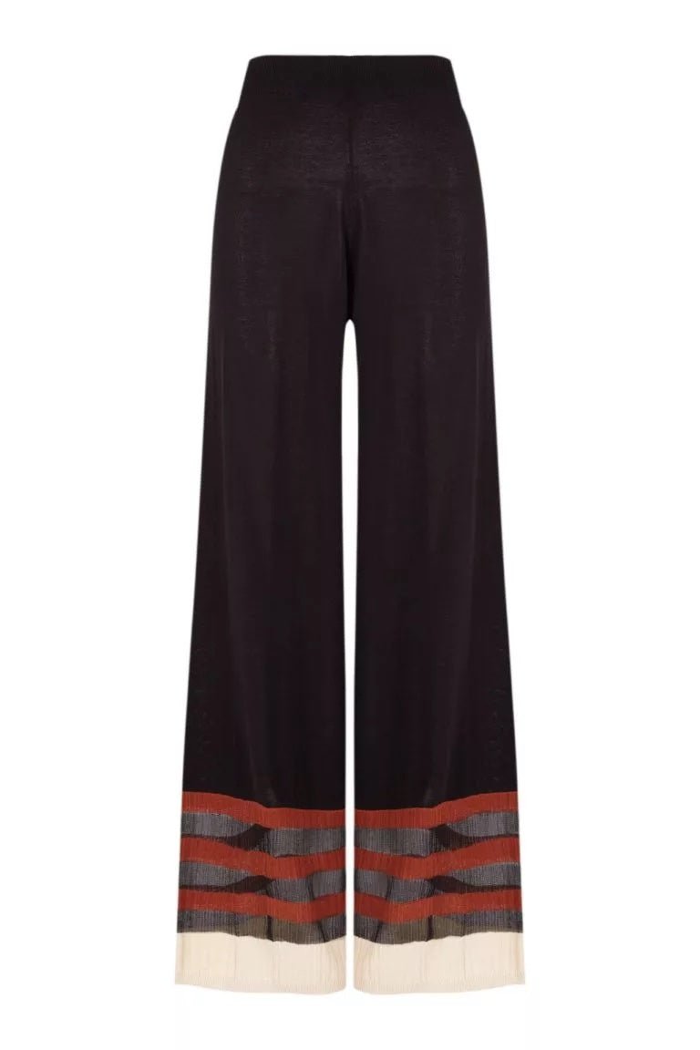 Hose - schwarz mit Streifen - a simple story