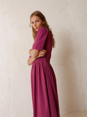 Kleid Luise - violeta - a simple story