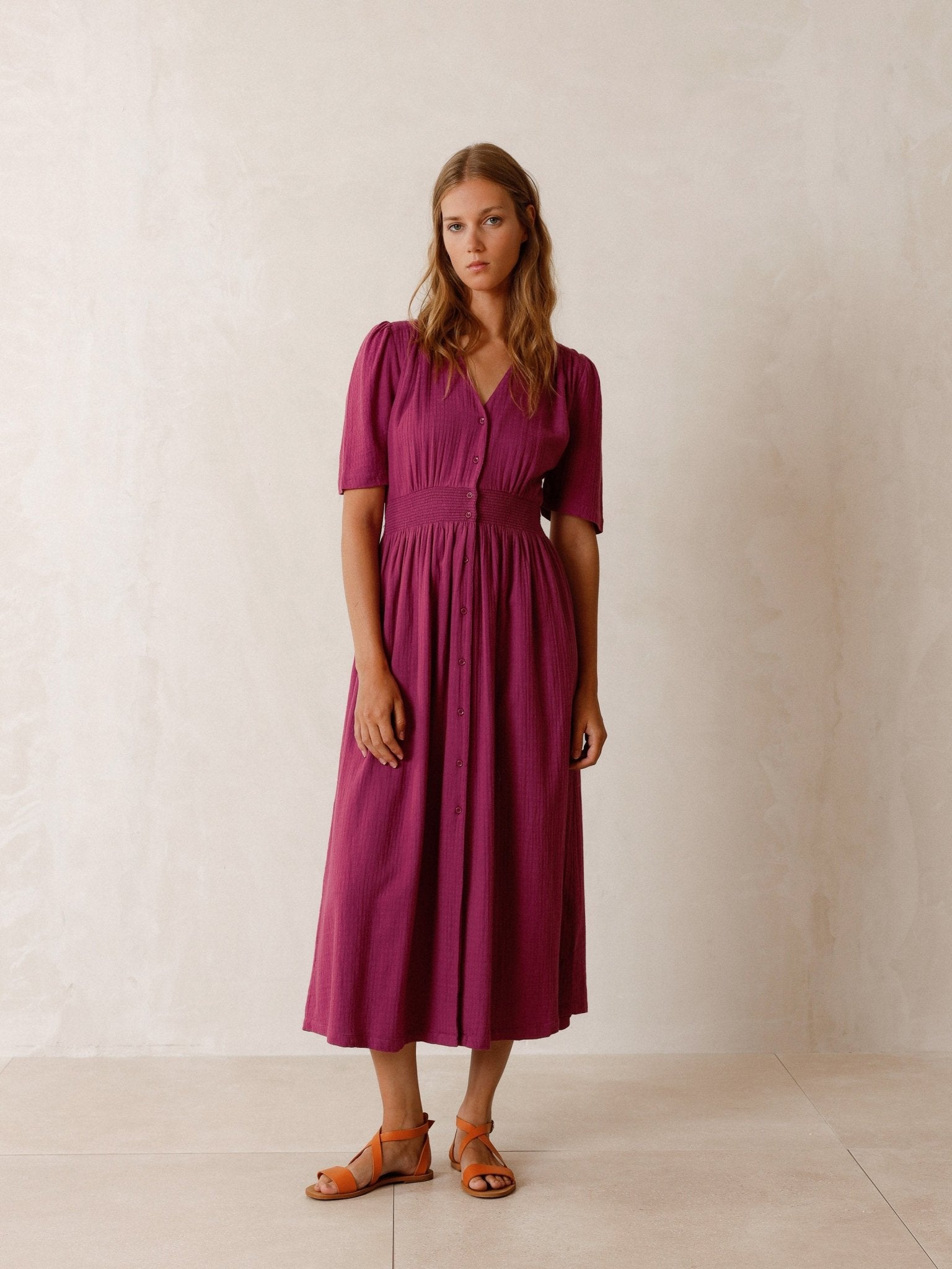 Kleid Luise - violeta - a simple story