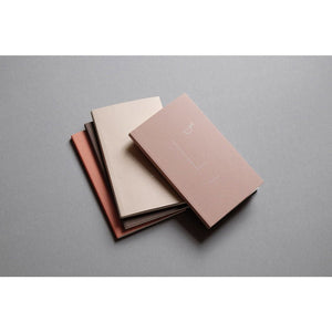 Lico Notizbuch - almond pink blank - a simple story