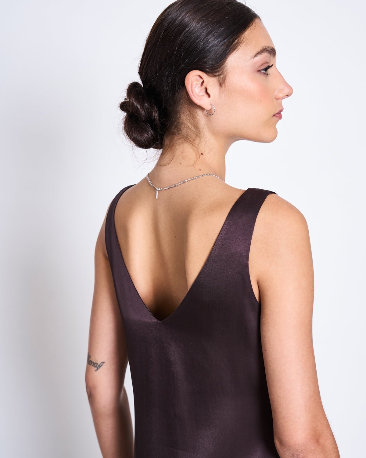 Maxi Dress Benvie - espresso - a simple story