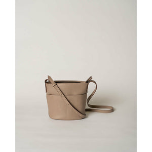 Mini Bucket Bag - Caffee Latte - a simple story