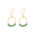 Ohrringe Compassion - Aventurine Gold - a simple story