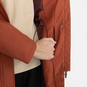 Parka Jacket - dark red - a simple story