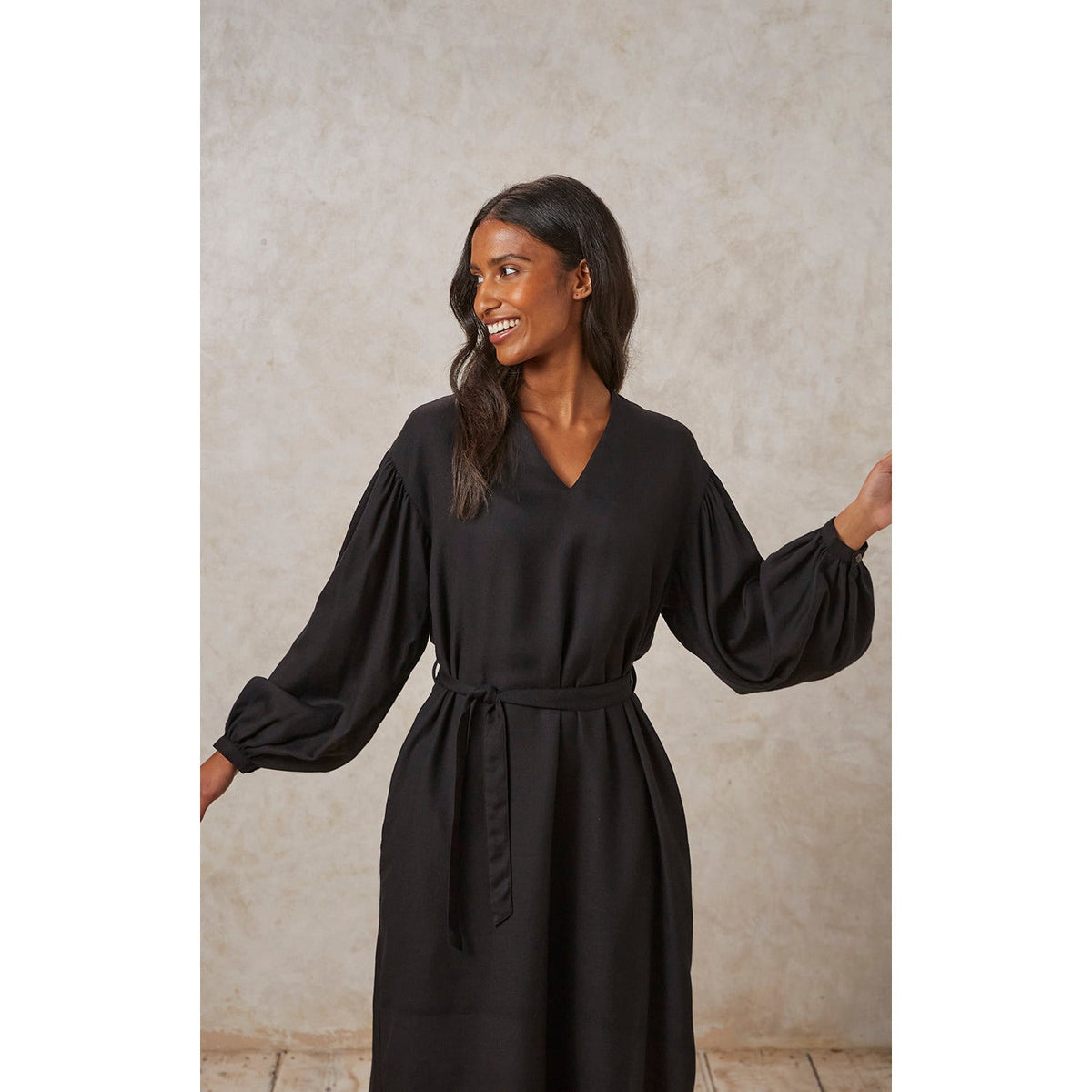 Ripley Dress - Black - a simple story