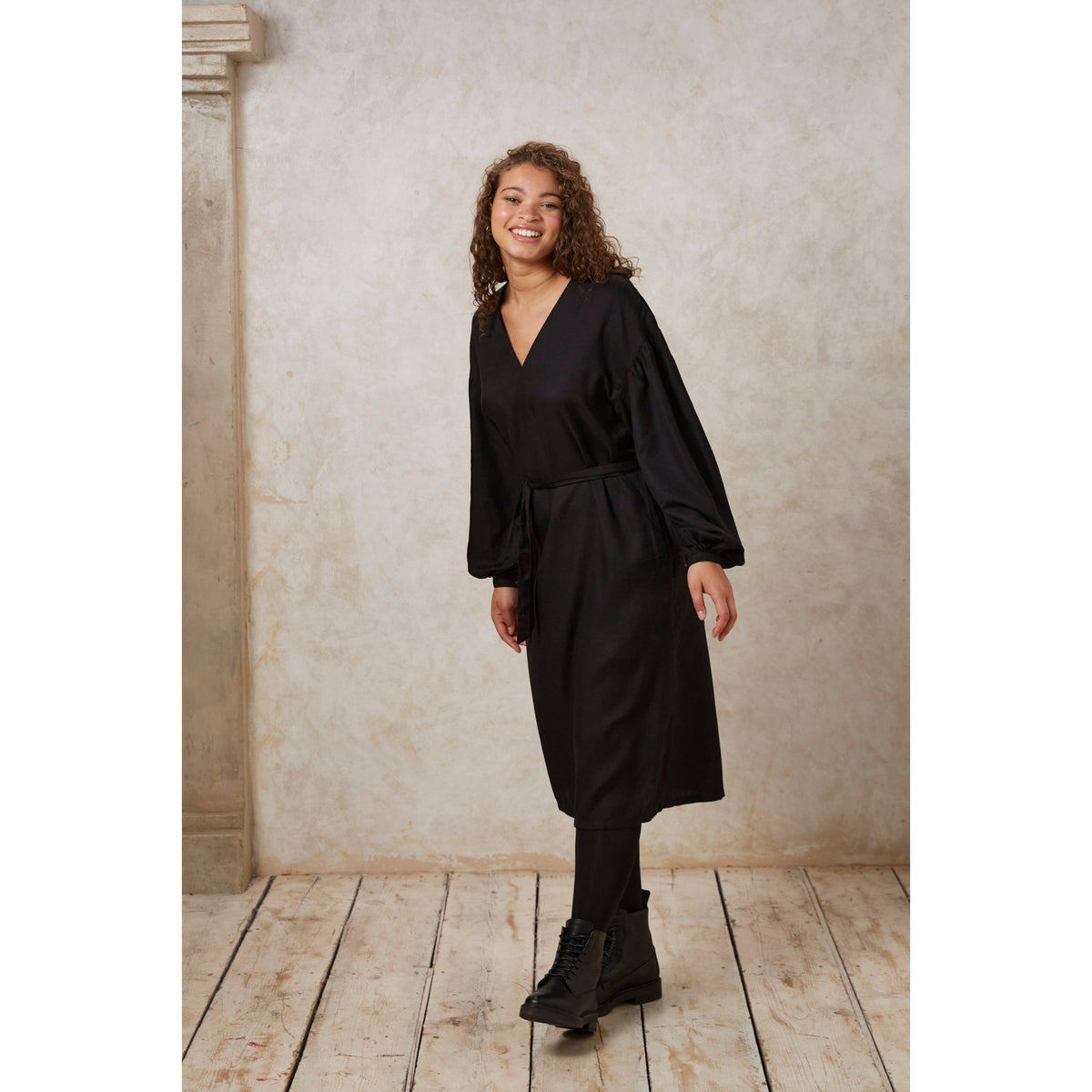 Ripley Dress - Black - a simple story