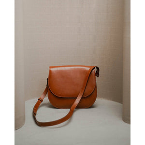 runde Crossbody Bag - Cognac - a simple story