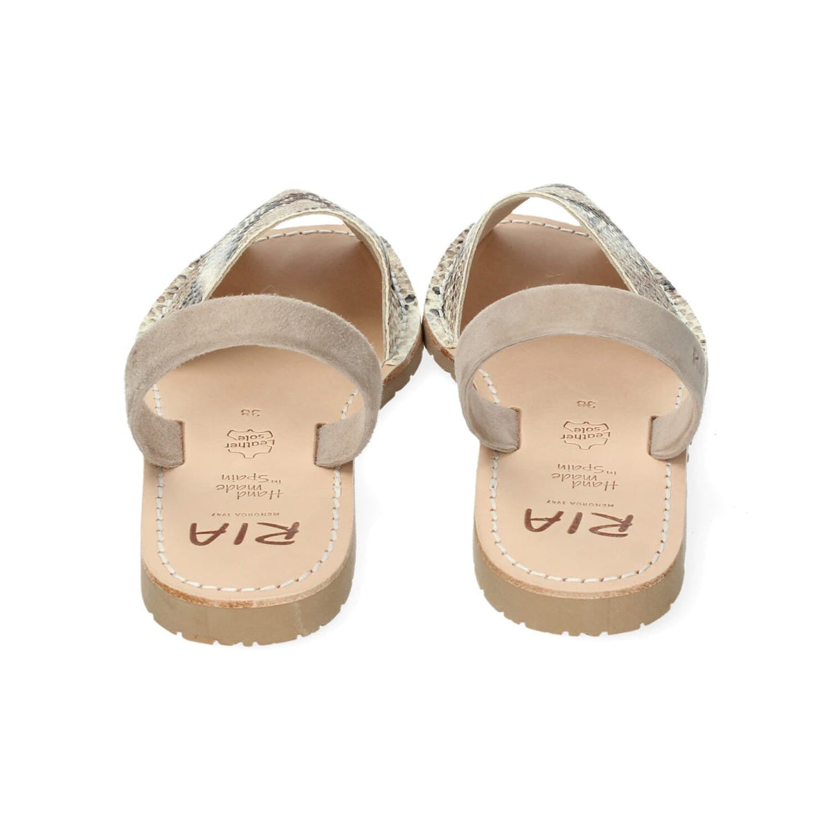 Sandale - snake print - a simple story