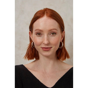 Twist Earrings - Silver - a simple story