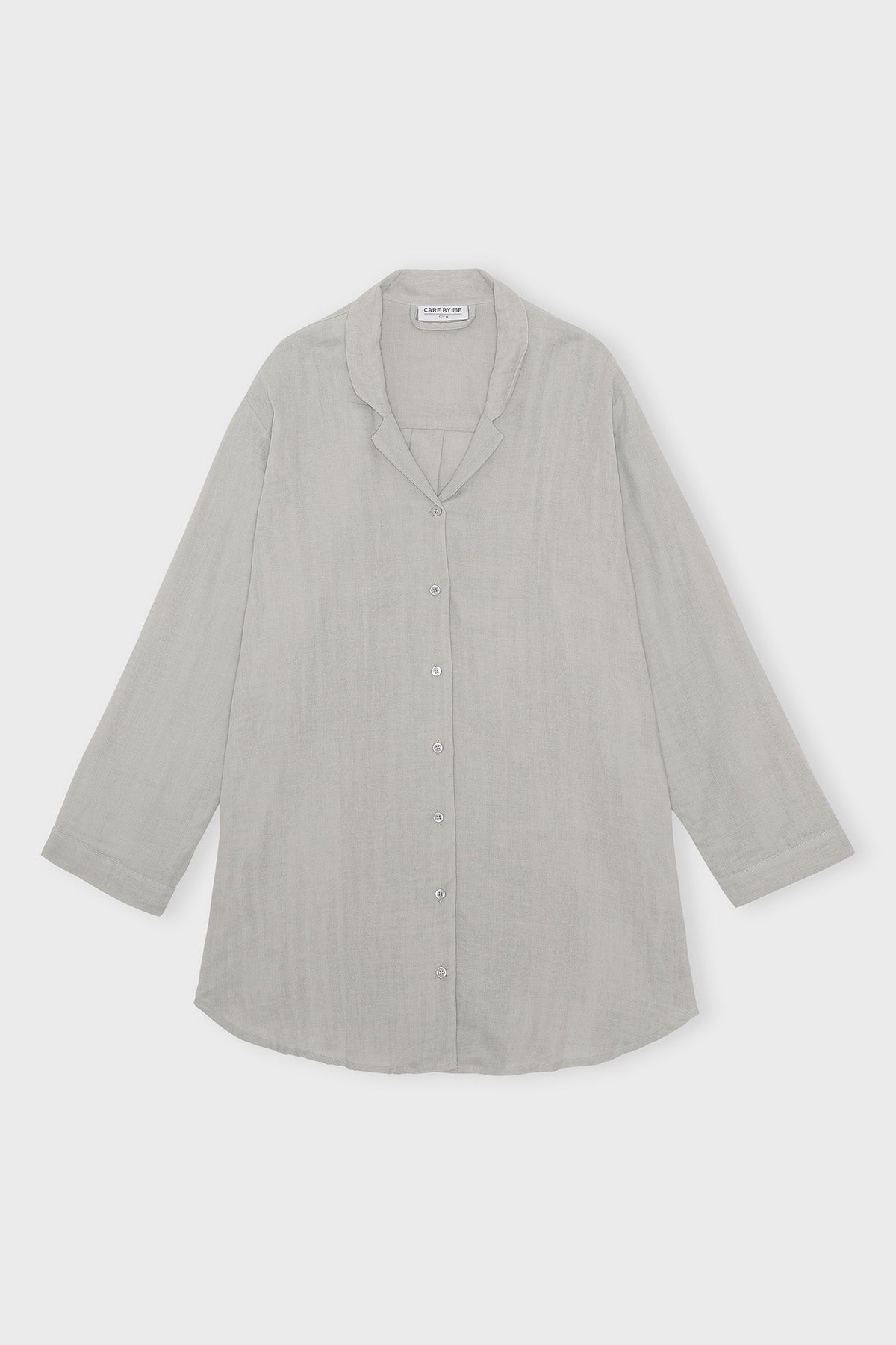 Vivienne Long Shirt - light grey - a simple story