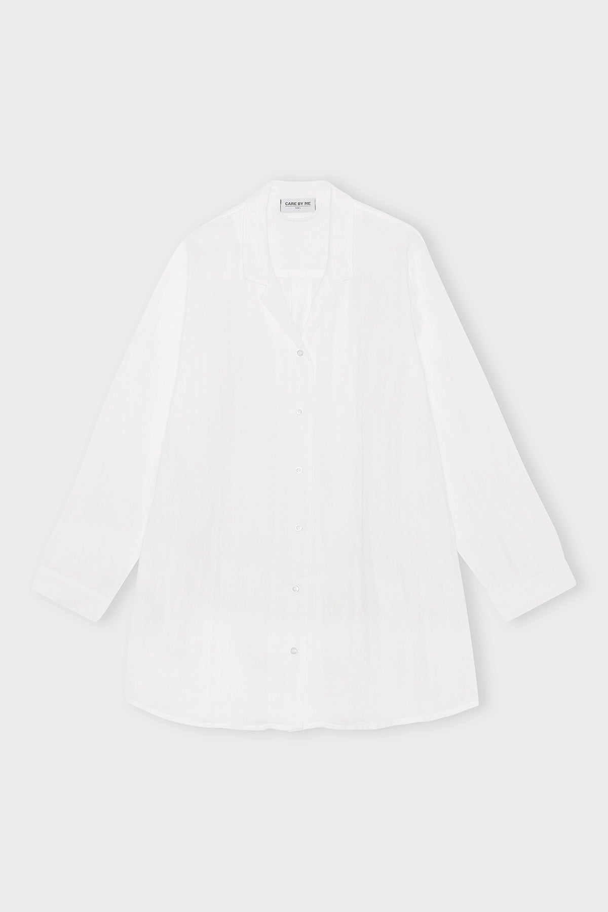 Vivienne Long Shirt - white - a simple story